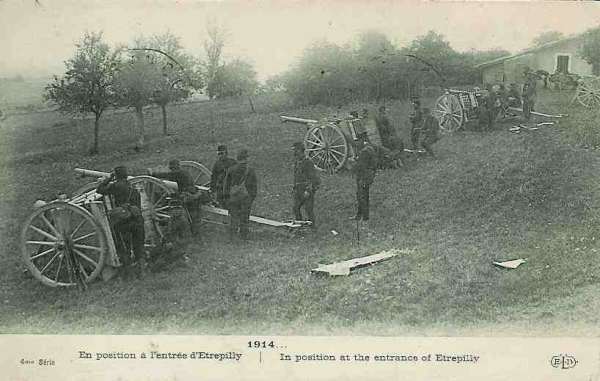 Artillerie française à Etrepilly - 30.9 ko