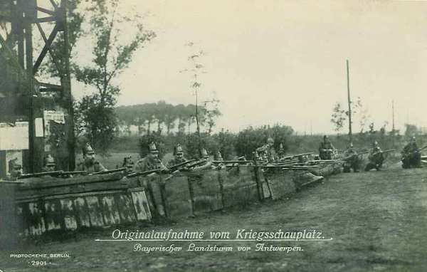 Landsturm devant Anvers - Collection privée - 26.9 ko