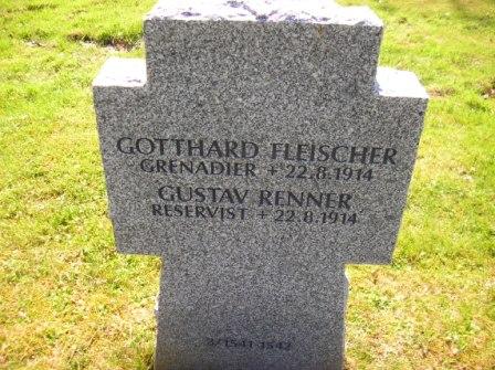 Virton - Bellevue - tombe dun grenadier allemand - 49.4 ko