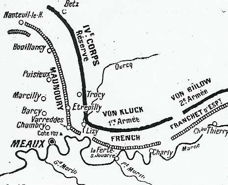 Position des armées le 9 septembre - 27.1 ko