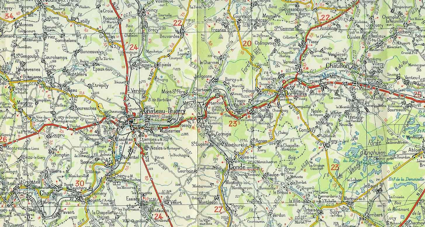 Lien vers carte (partie nord)