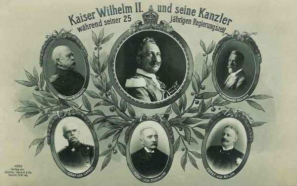 Les chanceliers de Guillaume II - 31.6 ko