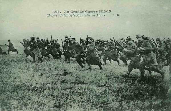 Charge d?infanterie en Alsace - 34.6 ko