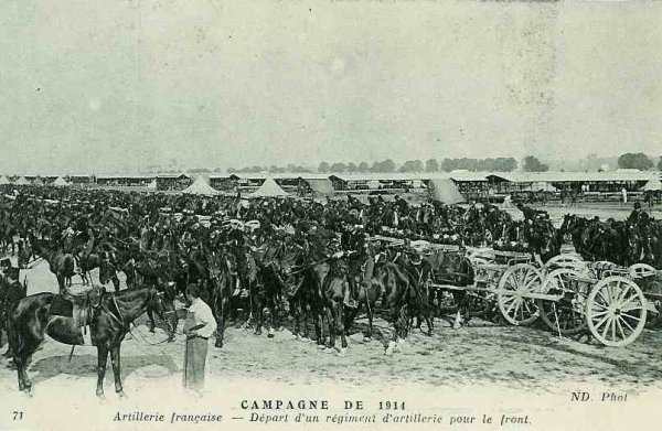 Départ dun régiment dartillerie - 37.1 ko