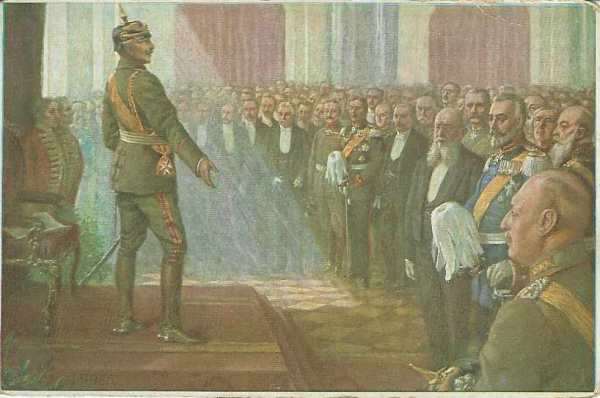 Discours de Guillaume II  devant le Reichstag - 25.9 ko