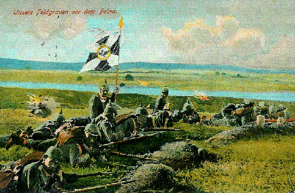 Infanterie allemande retranchée - 113.7 ko