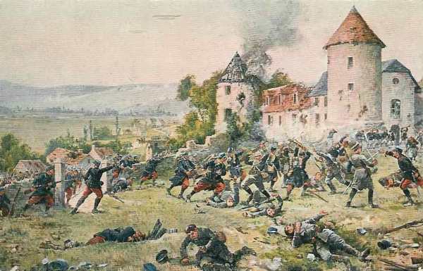 Les Français semparent du château de Mondement - 40.7 ko