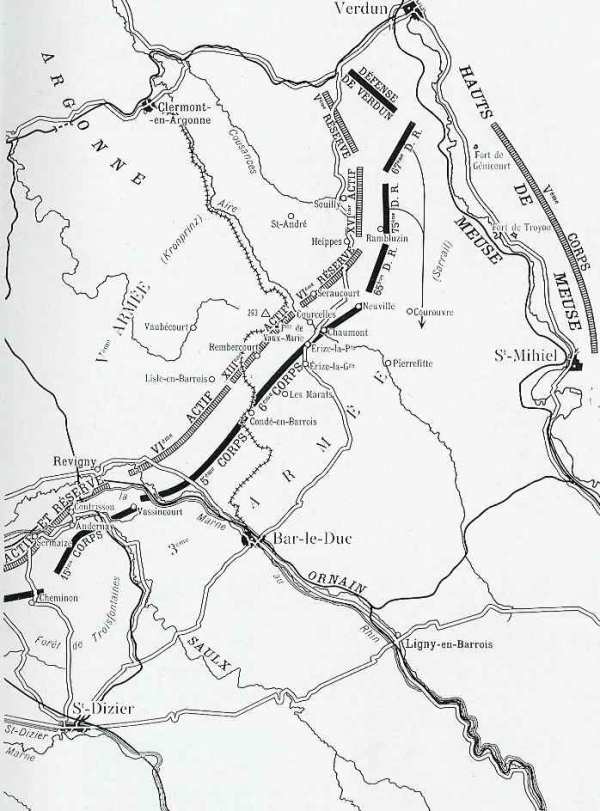 IIIe armée française - Ve armée allemande - 61.9 ko