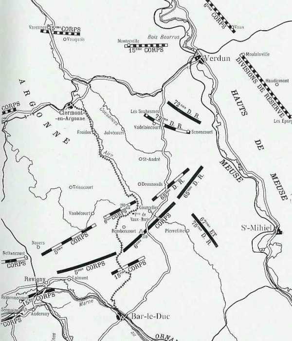 IIIe armée française - Ve armée allemande - 54.7 ko