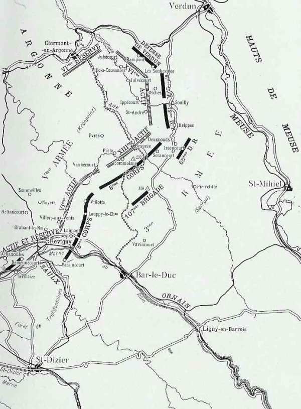 IIIe armée française - Ve armée allemande - 62.3 ko