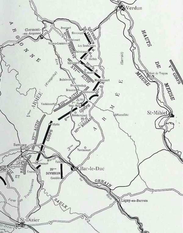 IIIe armée française - Ve armée allemande - 61.4 ko