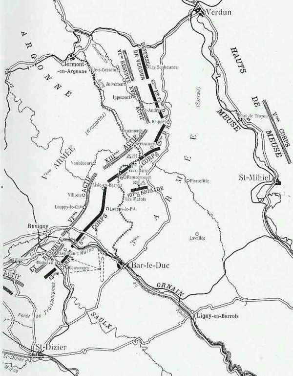 IIIe armée française - IVe armée allemande - 60.4 ko