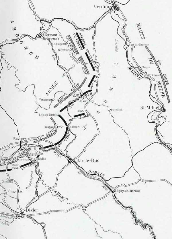 IIIe armée française - Ve armée allemande - 60.9 ko