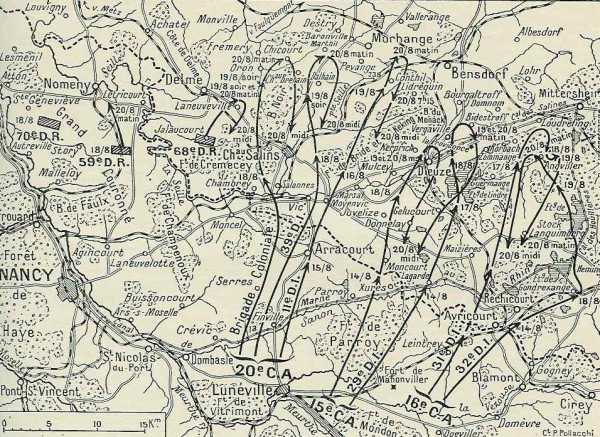 Offensive des 20e, 15e et 16e C.A. (IIe armée) - 75.6 ko