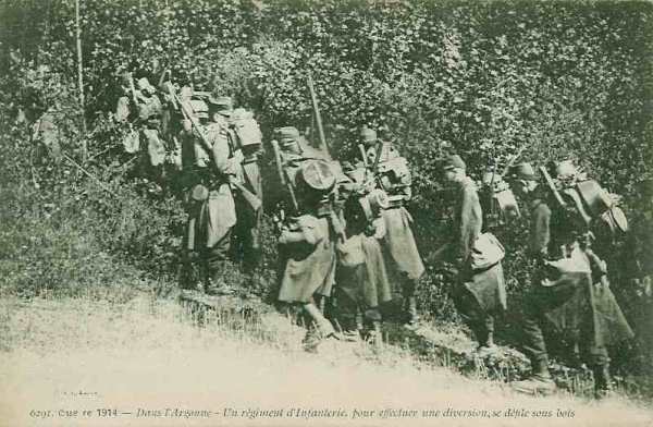 Régiment français en Argonne - 43.8 ko