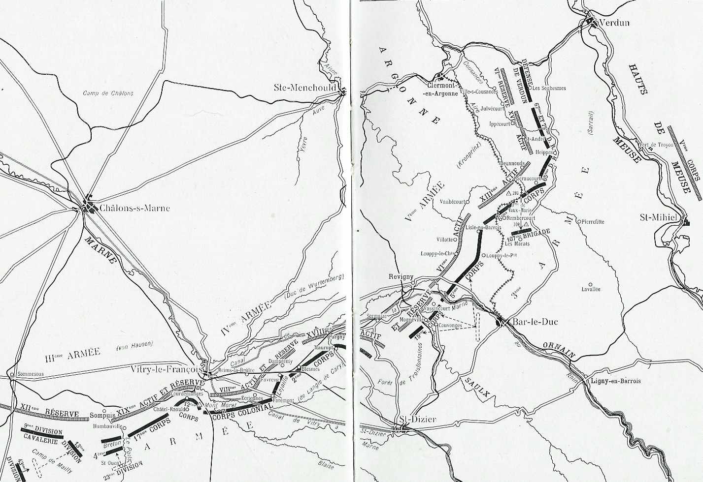 Situation au 8 septembre