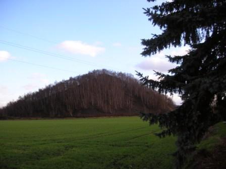 Terril où les Allemands ont placé une mitrailleuse - 19.2 ko