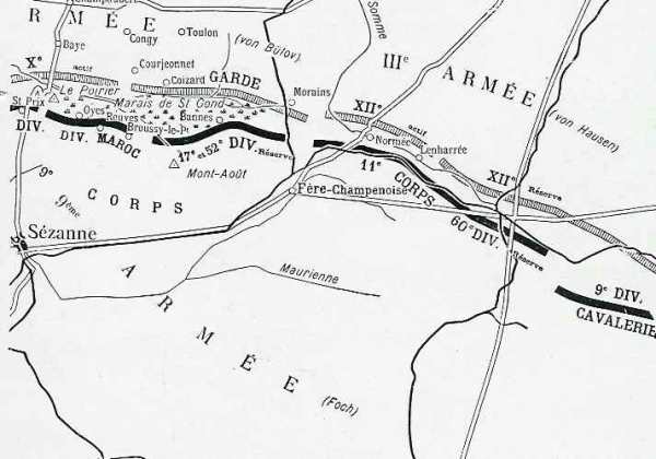 Situation des armées le 6 septembre - 30.7 ko