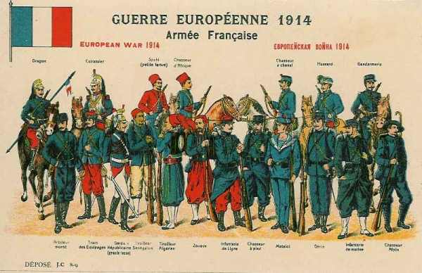 Uniformes de larmée française - 37.9 ko