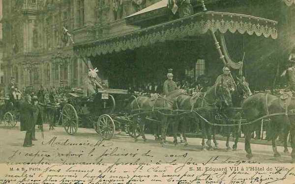 Visite d? Edouard VII à Paris en 1903 - 31.7 ko
